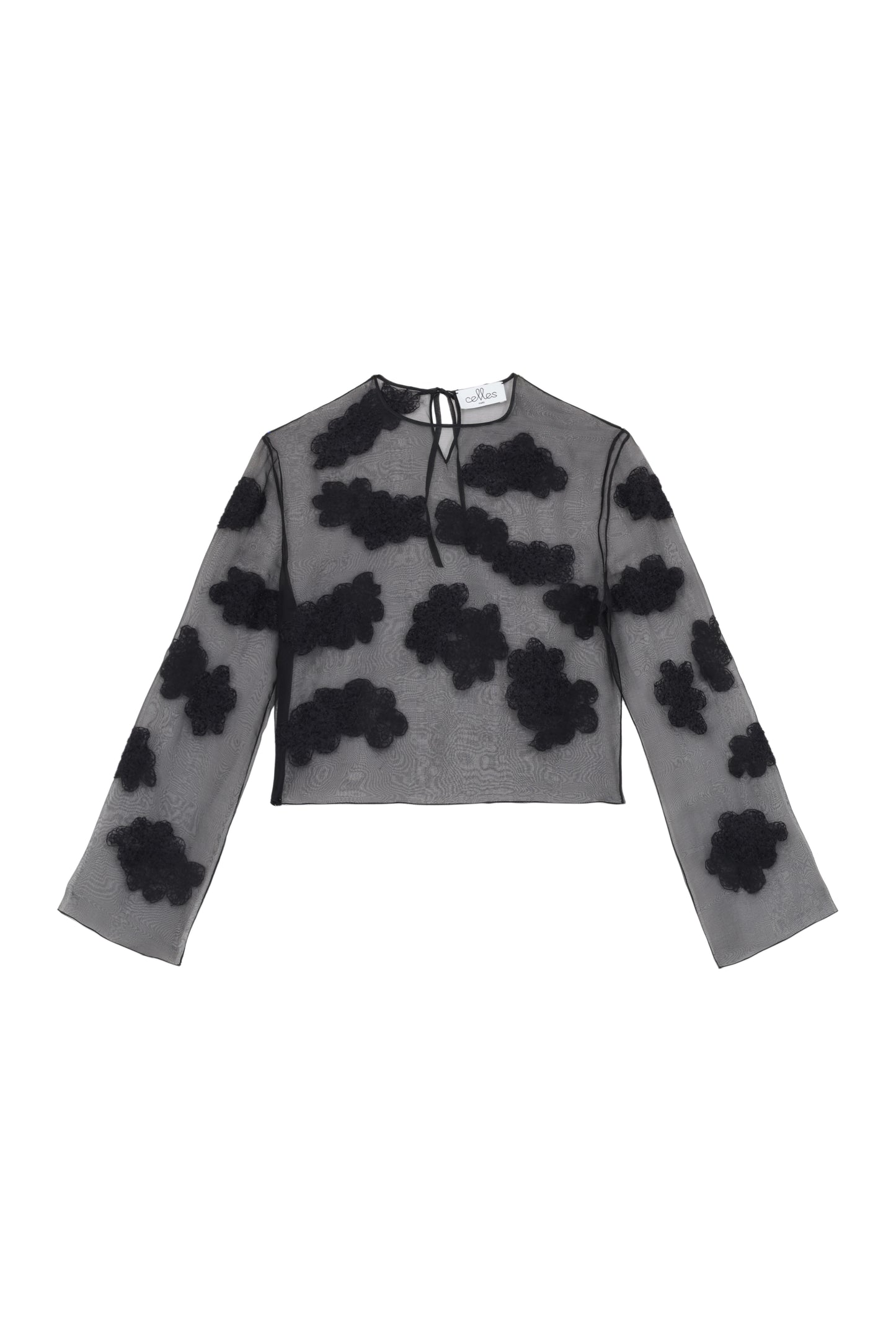 TOP BRODÉ NUAGE