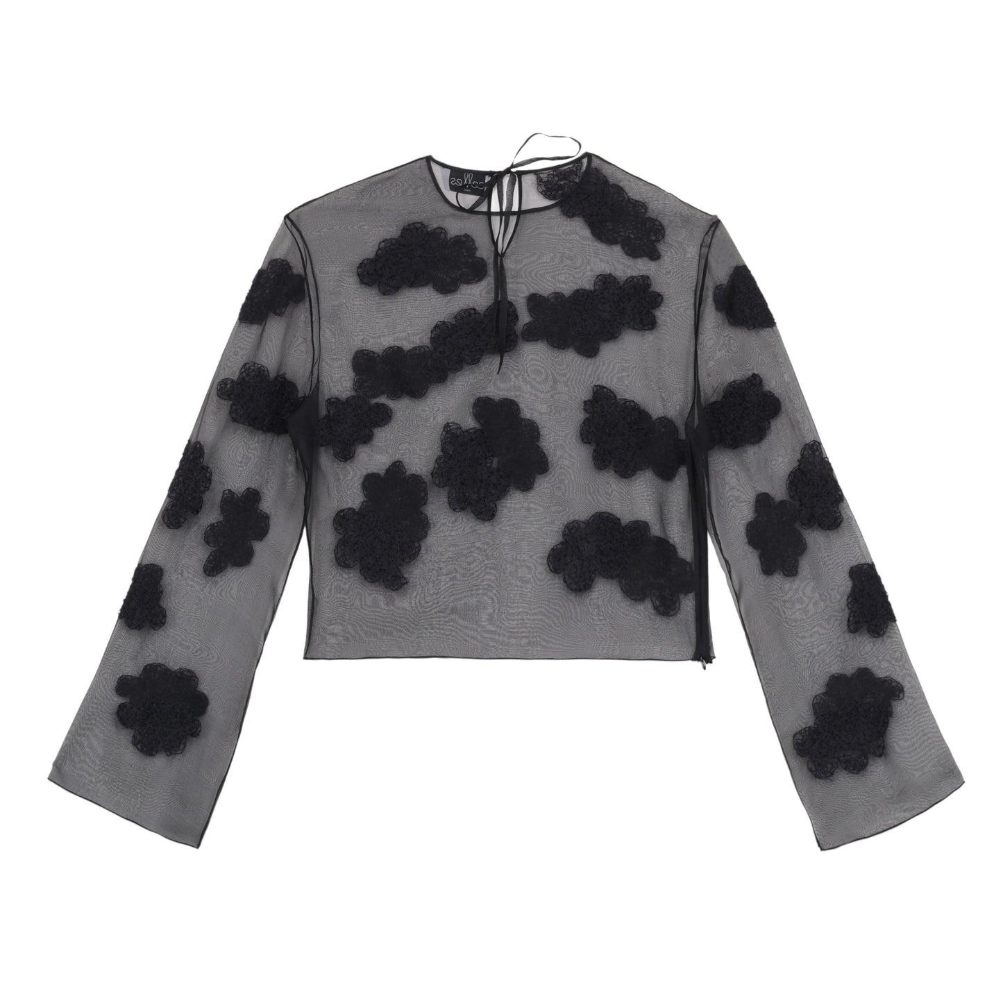 TOP BRODÉ NUAGE